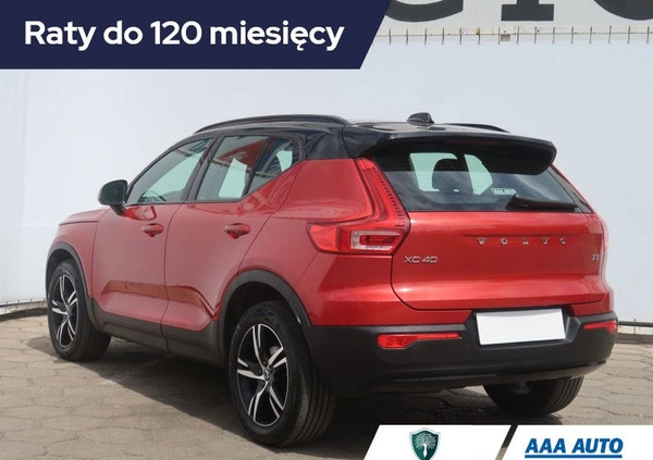 Volvo XC 40 cena 140000 przebieg: 40714, rok produkcji 2021 z Nowy Wiśnicz małe 191
